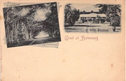 INDONESIE - Groet Uit Buitenzorg - Hotel Bellevue - Plantentuin - Carte Postale Ancienne - Indonésie