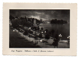 Italie--Lago Maggiore --1949--PALLANZA E ISOLA  S. GIOVANNI (notturno )...timbre....cachet - Verbania