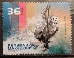 Macedonia, 2005, Mi: 374 (MNH) - Canoë