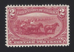 US #286 1898 Copper Red Wmk 191 Perf 12 MNH VF Scv $72.50 - Ongebruikt