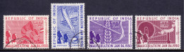 India - Scott #227-230 - Used - SCV $13 - Gebraucht