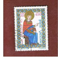VATICANO - VATICAN - UNIF. 777  - 1985  9^ CENT. S. GREGORIO VII: IL SANTO BENEDICENTE  - (USED°) - Used Stamps