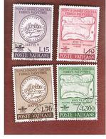 VATICANO - VATICAN - UNIF. 326.329  - 1962  LOTTA CONTRO LA MALARIA (SERIE COMPLETA DI 4)  - (USED°) - Used Stamps