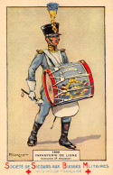 Croix Rouge Uniforme Infanterie Musicien Illustrateur Leroux - Santé