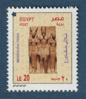 Egypt - 2022 - Definitive - Menkaura Triad - MNH** - Neufs