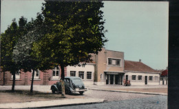 Cpsm Menin Place De La Libération Et La Gare - Menen