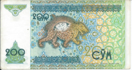 OUZBEKISTAN   -  200  Som  Nd(1997)   -- SUP --   Uzbekistan - Uzbekistan