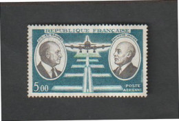 Poste Aérienne - N° 46 -Didier Daurat Et Raymond Vanier  - 1971  -  Oblitéré - 1927-1959 Neufs