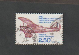 Poste Aérienne - N° 53 -Cinquantenaire De La 1ère Traversée Paris -New -York - 1980  -  Oblitéré - 1927-1959 Neufs