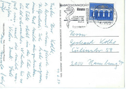 Germany Postcard Canceled 1984,meter Stamp Motive,snake,medicine,Pharmacy,rheuma - Apotheek