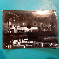 Cartolina Fano - Hotel Excelsior - Notturno. Viaggiata 1955 - Fano