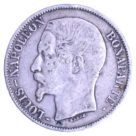 Seconde-République-Louis Napoléon Bonaparte 5 Francs 1852 Paris - 5 Francs