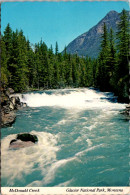 Montana Glacier National Park Falls In McDonald Creek - Otros & Sin Clasificación