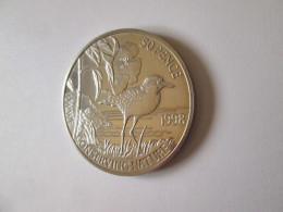 Saint Helena,Ascension & Tristan Da Cunha Islands 50 Pence 1998 WWF Coin UNC See Pictures - Sainte-Hélène
