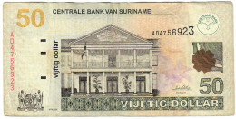 Suriname 50 Dollars 2006 (1 April) VF - Surinam