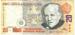 Peru 20 Nuevos Soles 2004 VF - Pérou