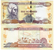 Jamaica 500 Dollars 2019 AUNC "Wynter" - Jamaique