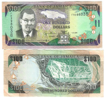 Jamaica 100 Dollars 1994 EF "Brown" - Jamaique