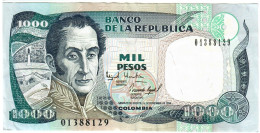 Colombia 1000 Pesos 1994 EF - Colombie
