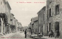 CPA LA VOULTE  SUR RHONE AVENUE DE BERTREAUX - La Voulte-sur-Rhône