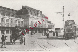 69 LYON - Gare Des Brotteaux (Reproduction) La Station Des Tramways - Lyon 8