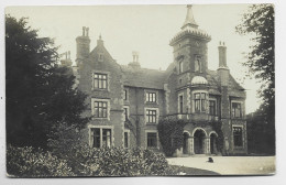 ECCLESHALL CARTE PHOTO CASTLE 1908 - Andere & Zonder Classificatie