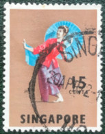 Singapore - 15/53 - (°)used - 1968 - Michel 89A - Dansen En Maskers - Singapore (1959-...)