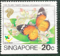 Singapore - 15/53 - (°)used - 1993 - Michel 697 - Vlinders - Singapore (1959-...)