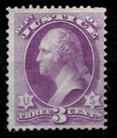 USA Dept Of Justice 1873  3 C  MNG SC #O27 - Nuevos