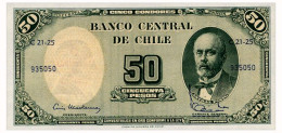 CHILE 5 CENTESIMOS ND(1960) Pick 126b Unc - Chile