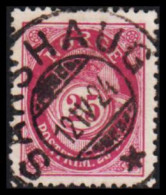 1924. NORGE.  Posthorn. 25 ØRE. Luxus Cancel SARSHAUG 12.IV.24.  (Michel 83x) - JF530853 - Oblitérés