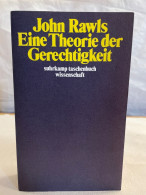 Eine Theorie Der Gerechtigkeit. - Philosophy