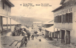 CONGO BELGE - MATADI - Rue Principale - Carte Postale Ancienne - Congo Belga