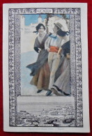 Chromo Calendrier. 1900 3ème Trimestre. Compagnie Coloniale / Chocolat Du Planteur. Le Midi, Marseille - Other & Unclassified