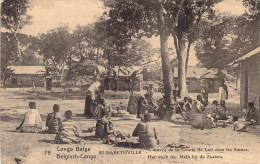 CONGO BELGE - ELISABTHVILLE - L'oeuvre De La Goutte De Lait Chez Les Soeurs - Carte Postale Ancienne - Belgisch-Kongo