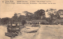 CONGO BELGE - IBEMBO - Le Vapeur "Ville De Bruges" à La Rive - Carte Postale Ancienne - Belgian Congo