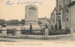 Sancoins * Le Plan De Foire Et Le Monument Aux Morts - Sancoins