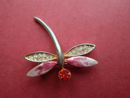 BROCHE FANTAISIE NON PRECIEUX LIBELLULE - Andere & Zonder Classificatie