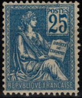 FRANCE - YT N° 114 MOUCHON Type I  "25c. Bleu"  Neuf LUXE**. SUPERBE. Bas Prix, à Saisir. - 1900-02 Mouchon