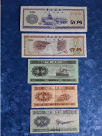 BILLET 5 BILLETS CHINE CHINA  BANK OF CHINA - Autres - Asie