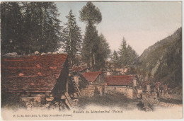 Suisse :  Chalet  Du  Lötschenthal , Valais - Thal