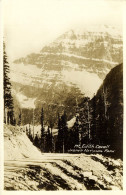 Canada, JASPER, Alberta, National Park, Mt. Edith Cavell (1936) RPPC Postcard - Jasper