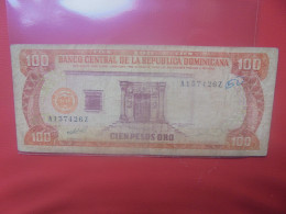 DOMINIQUE 100 PESOS 1990 Circuler (B.29) - Repubblica Dominicana