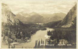 Canada, BANFF, Alberta, Bow Valley (1920s) RPPC Postcard - Banff