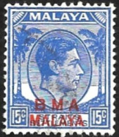 MALAISIE  BMA  Malaya - YT 9 - George VI - Oblitéré - Malaya (British Military Administration)