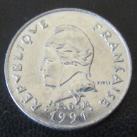 Polynésie Française - Monnaie 10 Francs 1991 - Polynésie Française