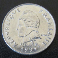 Polynésie Française - Monnaie 10 Francs 1991 - Frans-Polynesië