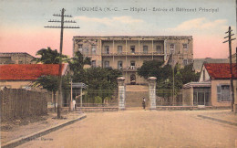 NOUVELLE CALEDONIE - NOUMEA - Hôpital - Entrée Et Bâtiment Principal - Carte Postale Ancienne - Nouvelle Calédonie