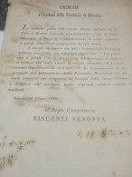 1859 BRESCIA - Documents