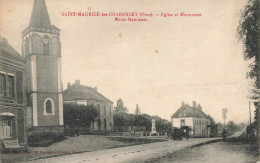 St Maurice Les Charencey * Route Nationale , Monument Et église Du Village * Villageois - Sonstige & Ohne Zuordnung